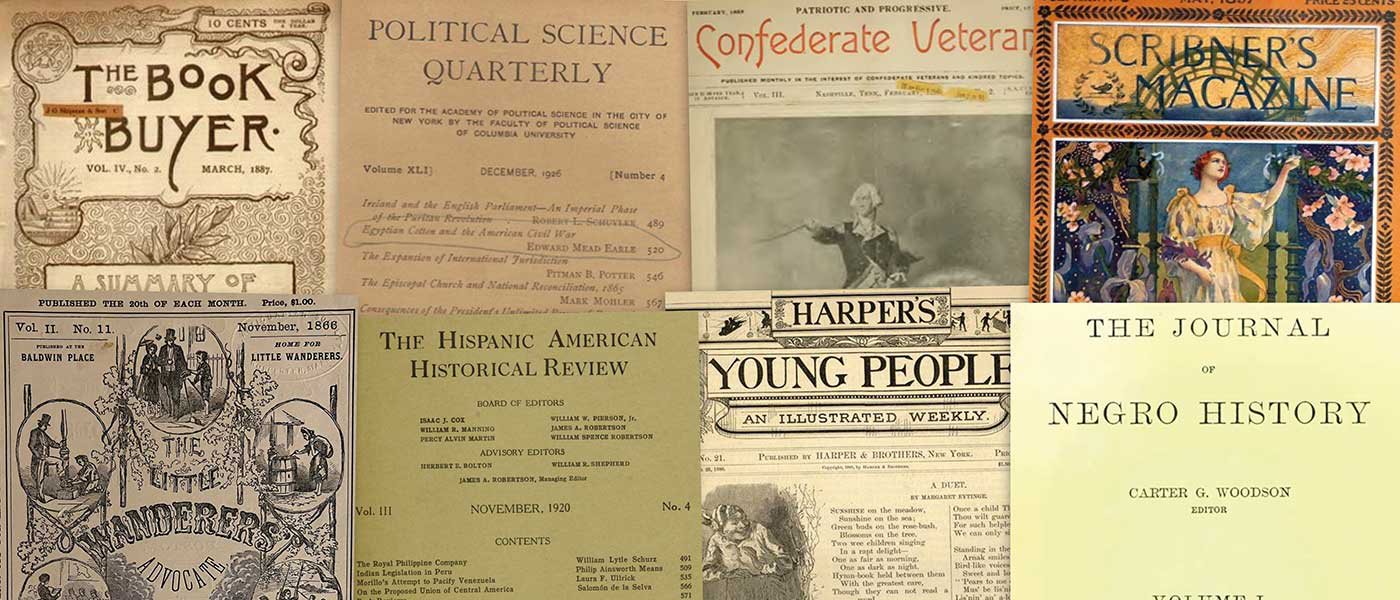 Various source media, American Historical Periodicals from the American Antiquarian Society, Part IV