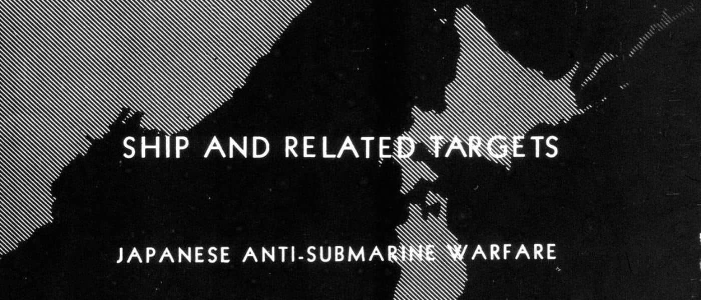 Series S: Ship And Related Targets: Japanese Anti-Submarine Warfare. 8 Feb. 1946. MS Japan: U.S. Naval Technical Mission, 1945-1946. National Archives (United States). Archives Unbound, link.gale.com/apps/doc/SC5113724714/GDSC?u=asiademo&sid=bookmark-GDSC&xid=8784c23f&pg=1.