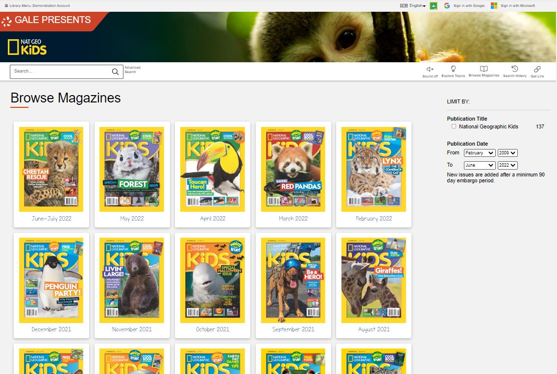 national geographic kids website